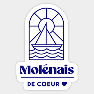 Molènes at heart - Brittany Morbihan 56 BZH Mer Molène Sticker